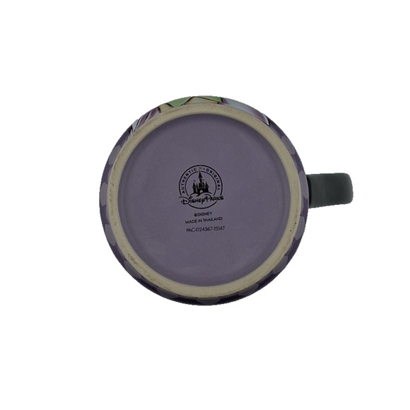 Tinkerbell "Mornings Aren't Magical" Mug Disney Parks World Purple Coffee Cup - Picture 9 of 10